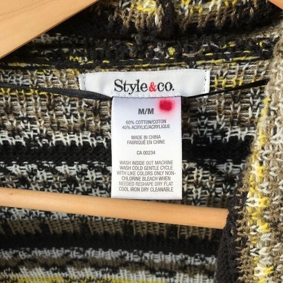 𝅺fairisle waterfall knit cardigan 💚 - Picture 8 of 8